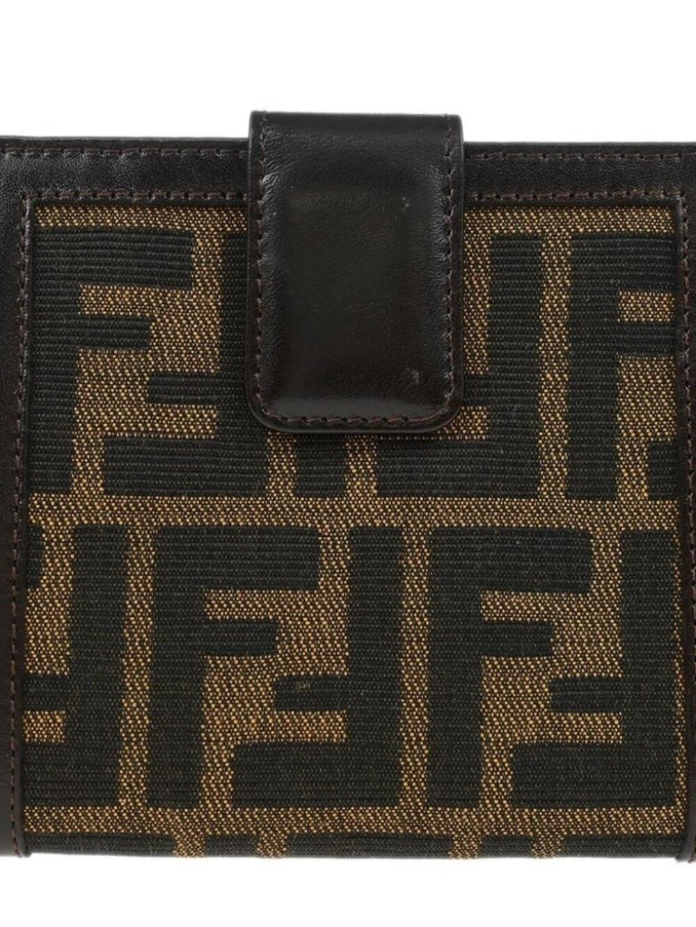 Fendi Brown Zucca Wallet Purse 2270-01695-018 194498